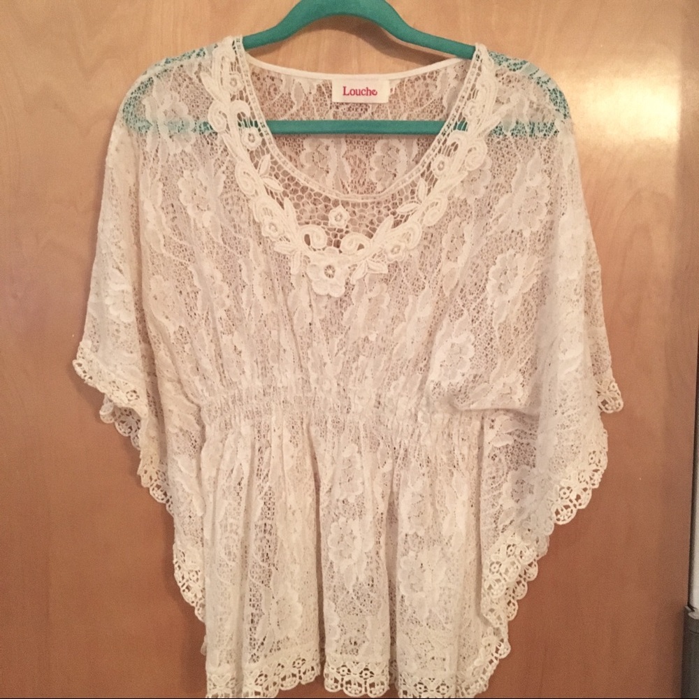 DONATED Lace top from London